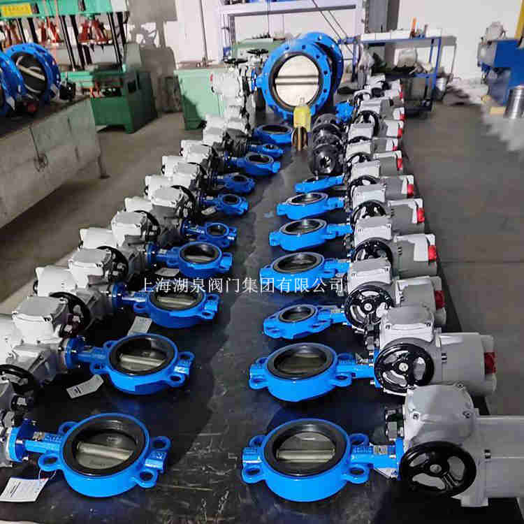 dn200電動蝶閥安裝圖片、規格參數